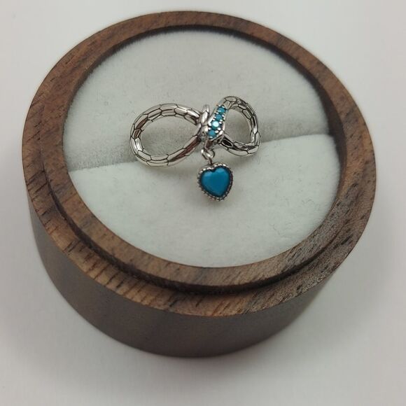 925 Silver Snake Infinity Charm - Picture 3 of 7